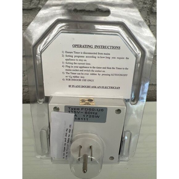 Digital Program Timer Weekly with Dual Outlet - Picture 4 of 6